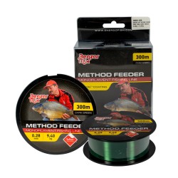 Method Feeder Teflon - 0,18 mm | 300 M | Donkergroen