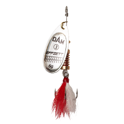 Dressed Spinner - Bladmaat #1 | 3G | Sinking Silver