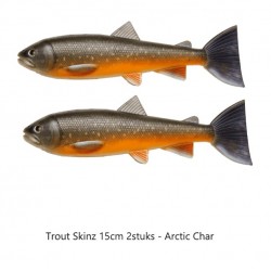Trout Skinz 15 cm - 2 Stuks - Arctic Char