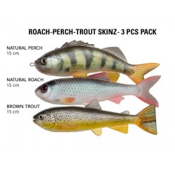 Skinz 15 cm - 3 stuks - Roach - Perch - Trout